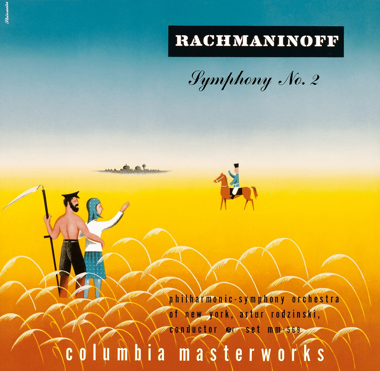 4. Sergei Rachmaninoff's Symphony No. 2. performed by the Philharmonic-Symphony Orchestra of New York, conducted by Artur Rodzinski, Columbia Masterworks (1944).jpg