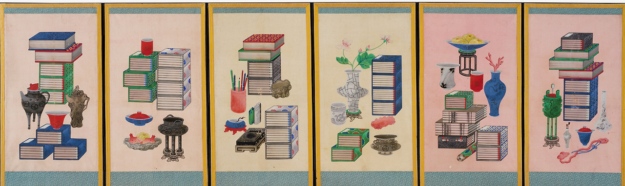 4.책가도 6폭 병풍.국립민속박물관.jpg