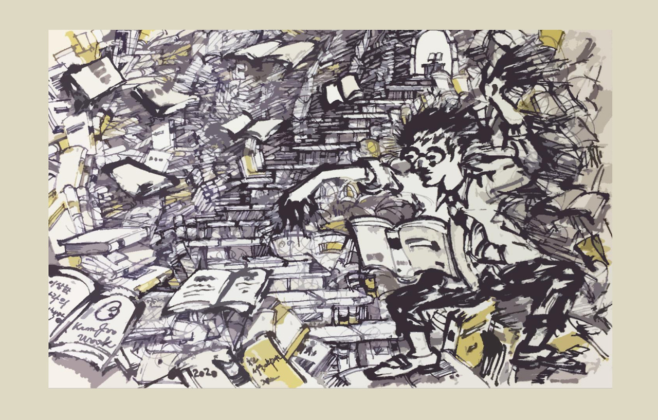 이상한 나라의 헌책방 드로잉.jpg