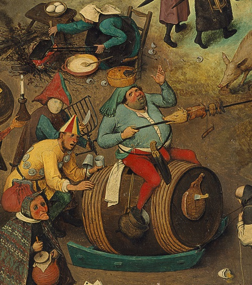 사육제와 사순절의 싸움 중 푸줏간 주인.jpg