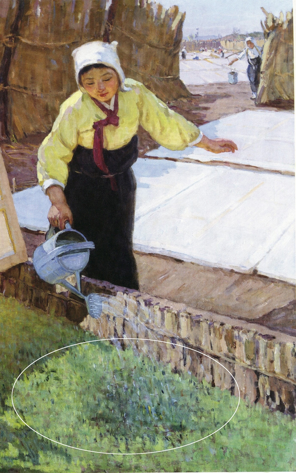 수정_김장한_이른봄 개작_1961_캔버스에 유채_127x81cm_출처 조선미술박물관 도록.jpg