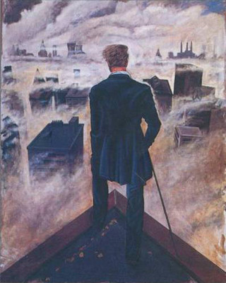 안개 바다 위의 방랑자 패러디.jpg