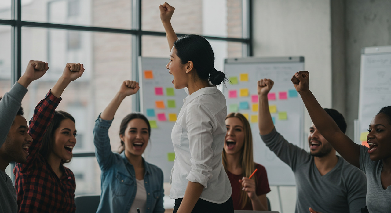 the leader encouraging people.jpg