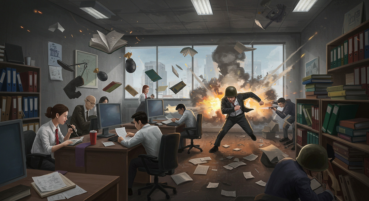 the workplace like soldiers at war.jpg