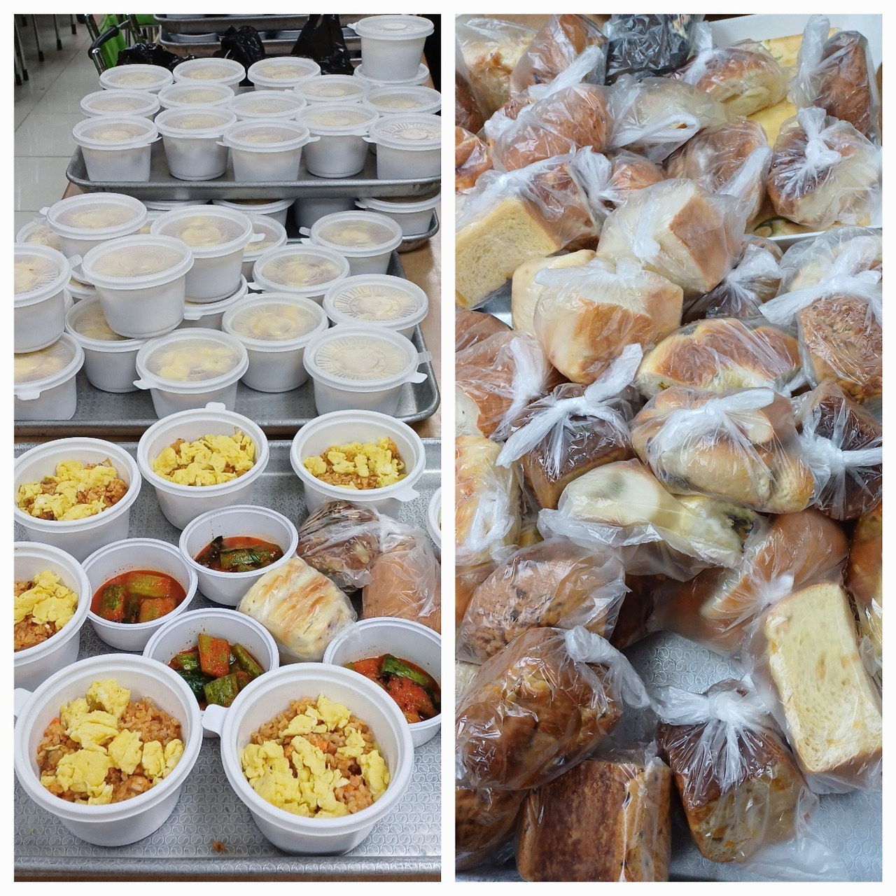 학교 잔식과 빵시미 기부 현장.jpg