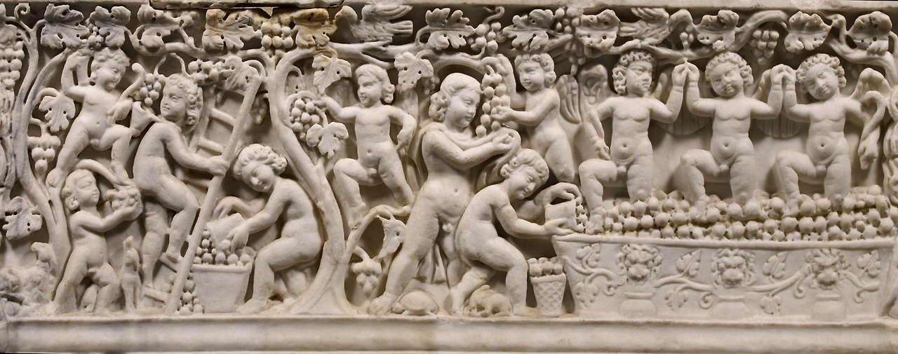 게티빌라 박물관 소장 로마 석관2.jpg