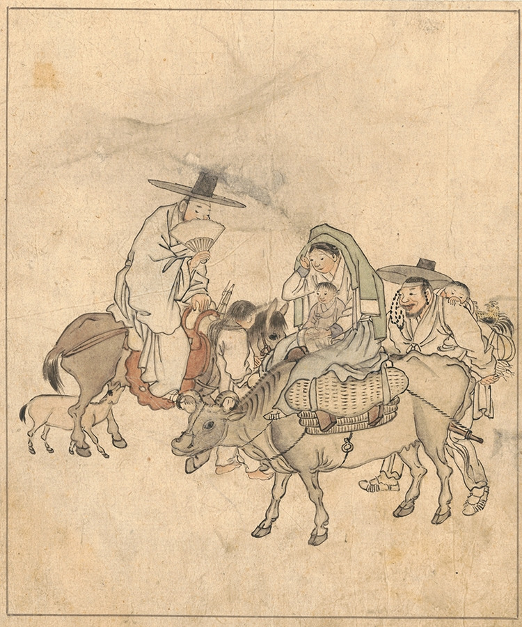 김홍도 노상파안, 국중박.jpg