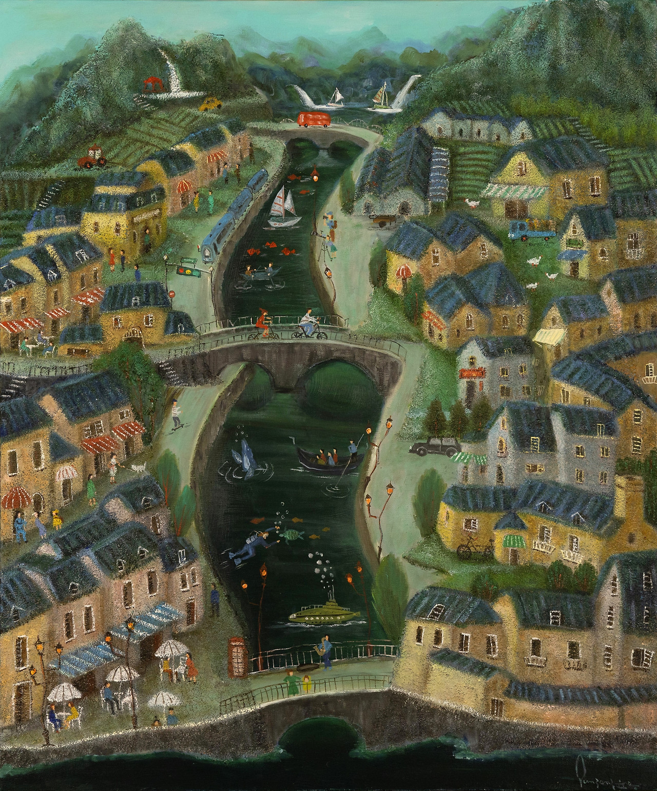 윤종, 24번지 이야기 25007, 72.8 x 61.0cm, Oil on canvas, 2025.jpg