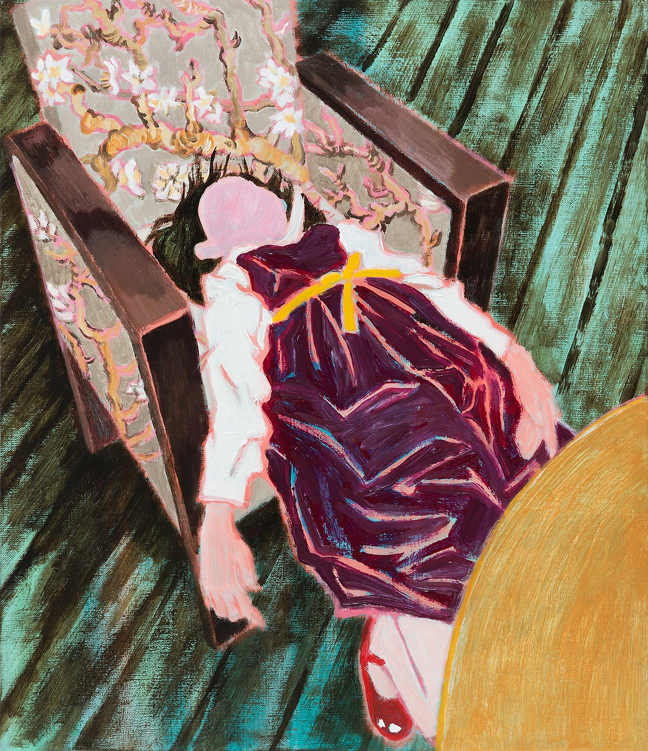 소녀와 고흐의자.jpg