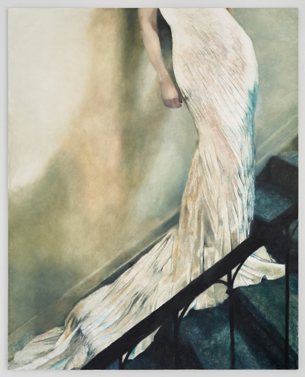 계단을 내려오는, 2024, Oil on canvas, 162 x 130 cm.jpg