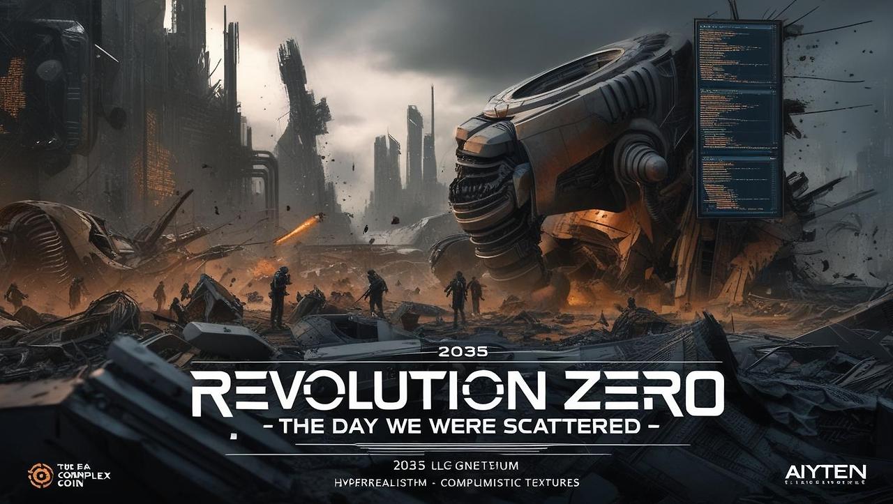 《REVOLUTION ZERO – 우리가 흩어진 날》2035년 전쟁 배경이고 AI, 코인 알고리즘.jpg