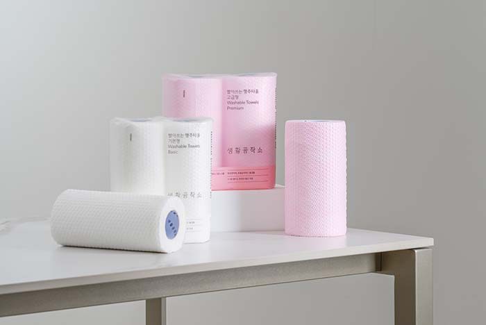 [생활공작소 보도자료] 생활공작소, 톡 뜯어 빨아쓰기 좋은 빨아쓰는 행주타올 20240205D.jpg