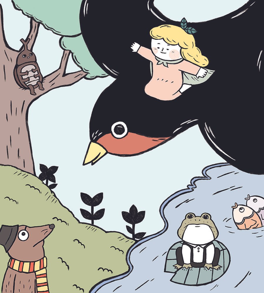 안데르센 세계명작 삽화 - 주홍사과.jpg