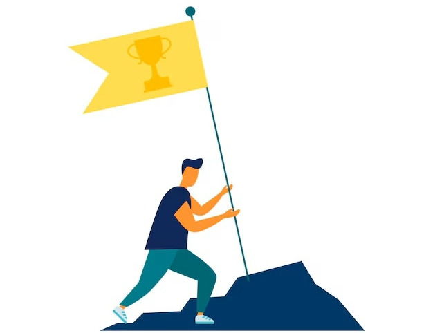vector-illustration-goal-achievement-hard-work-flag-as-symbol-success-heightachieving_148553-329.jpg