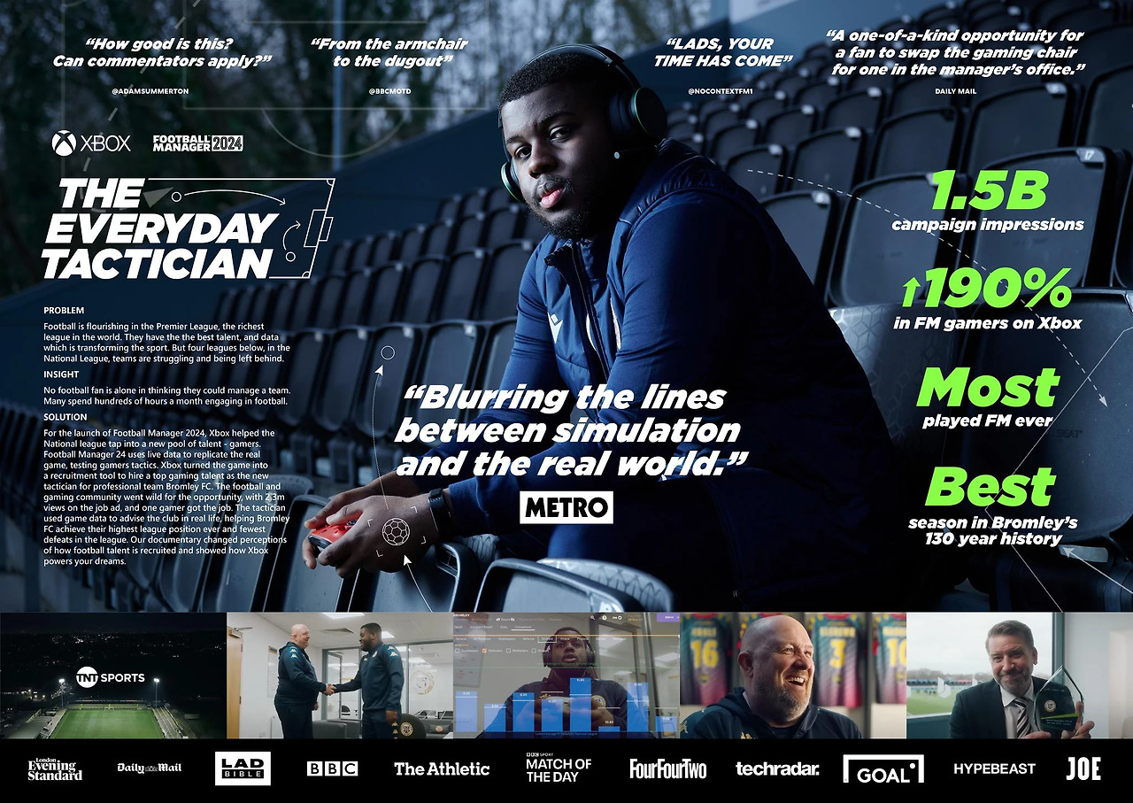 XBOX - The Everyday Tactician - McCANN - Cannes Lions 2024 (Presentation Image from The Work - 1624725-25999397).jpg