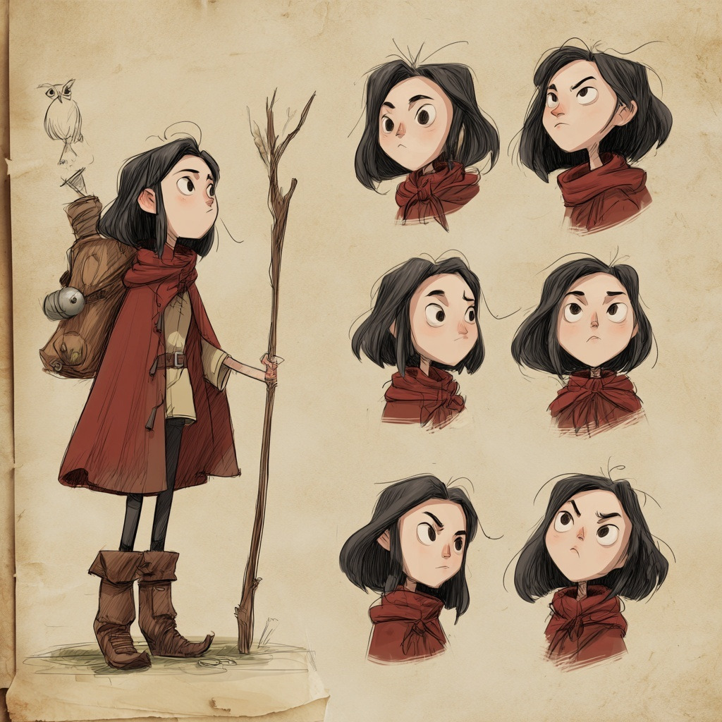 Design a girl adventurer @junfox..jpg