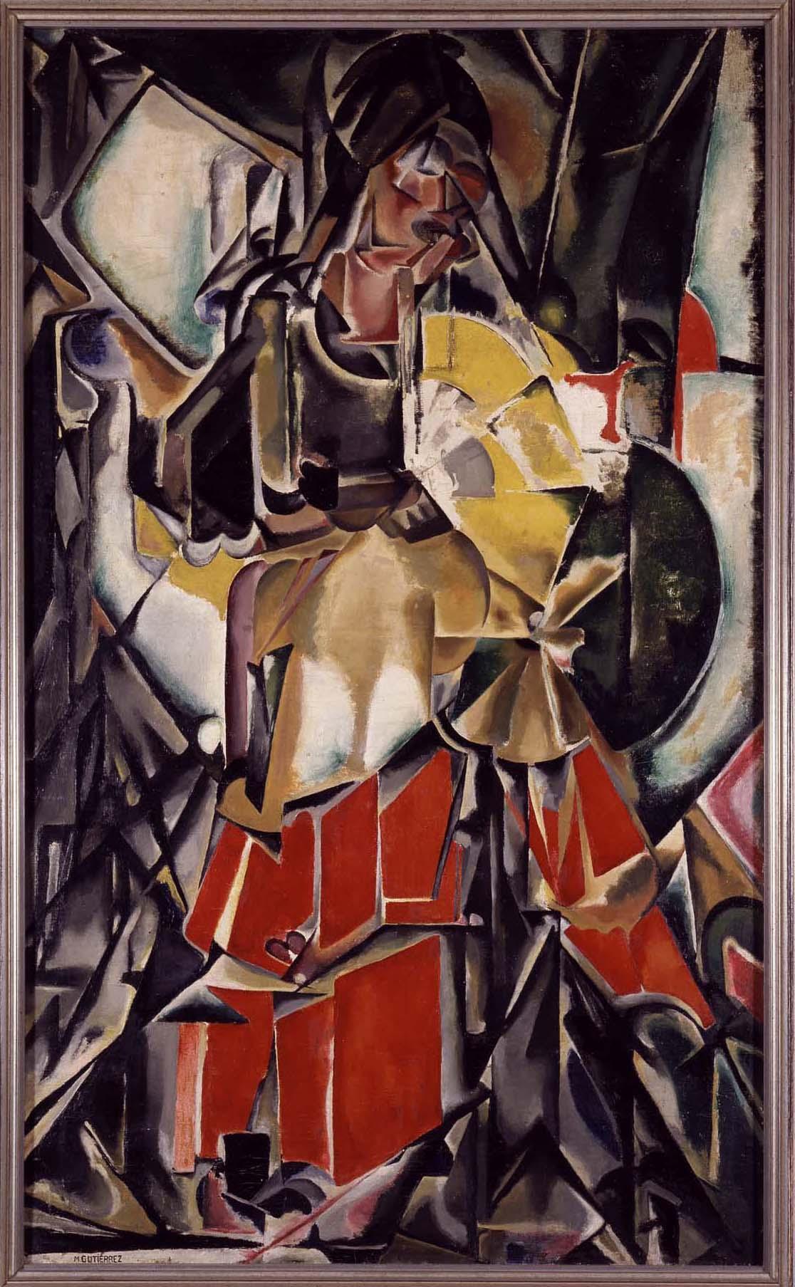 Woman with a Fan_Maria Blanchard_1916.jpg