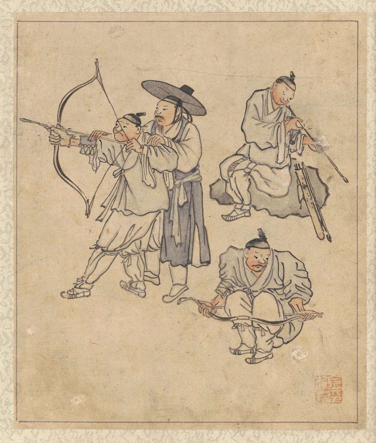 09-3 김홍도 활쏘기.jpg