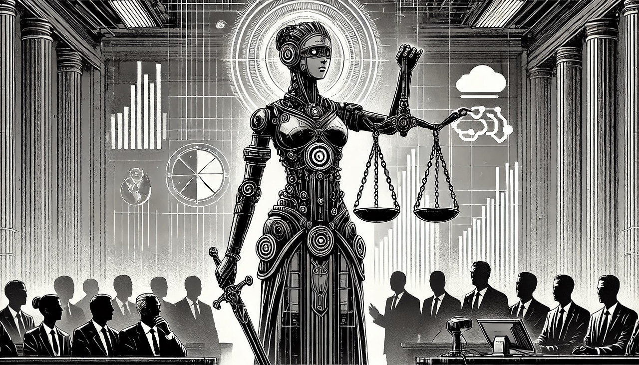 DALL·E 2024-10-12 16.27.54 - A widescreen grayscale illustration depicting cloud computing, machine learning, big data, and data centers, rendered in a style that looks like it wa.jpg