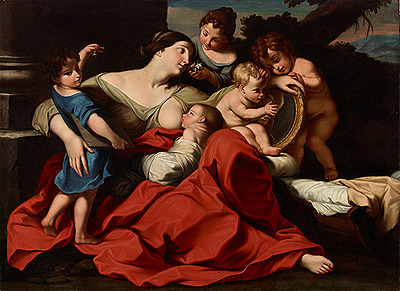 The five senses, 1670s by Carlo Cignani,.jpg