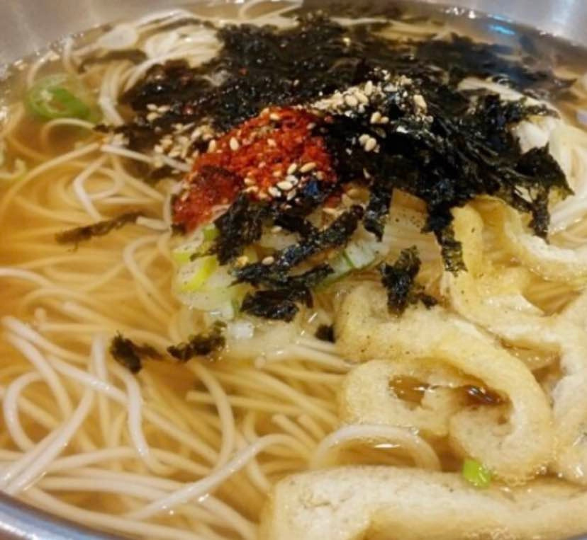 멸치국수