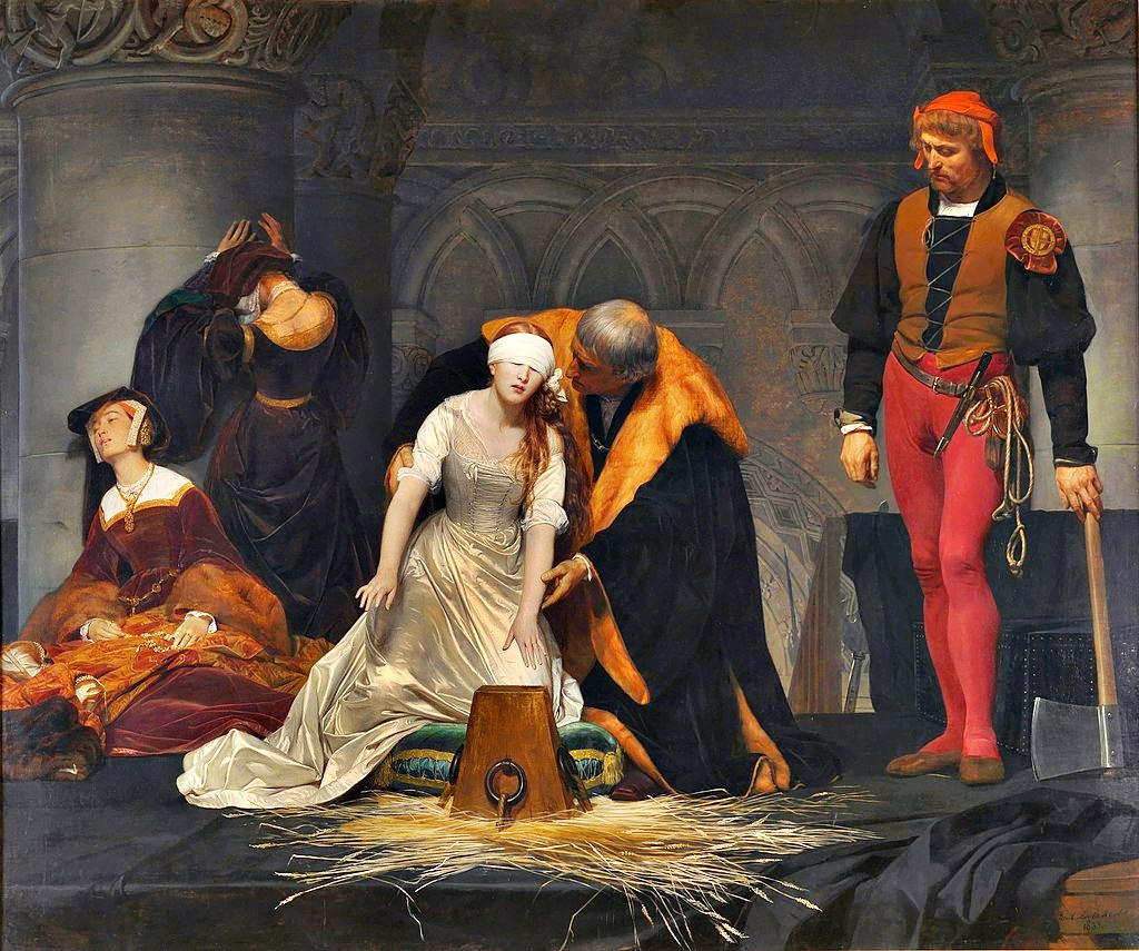 0 (메인 희망) 레이디 제인 그레이의 사형 집행 (폴 들라로슈 작) 런던 내셔널갤러리.jpg