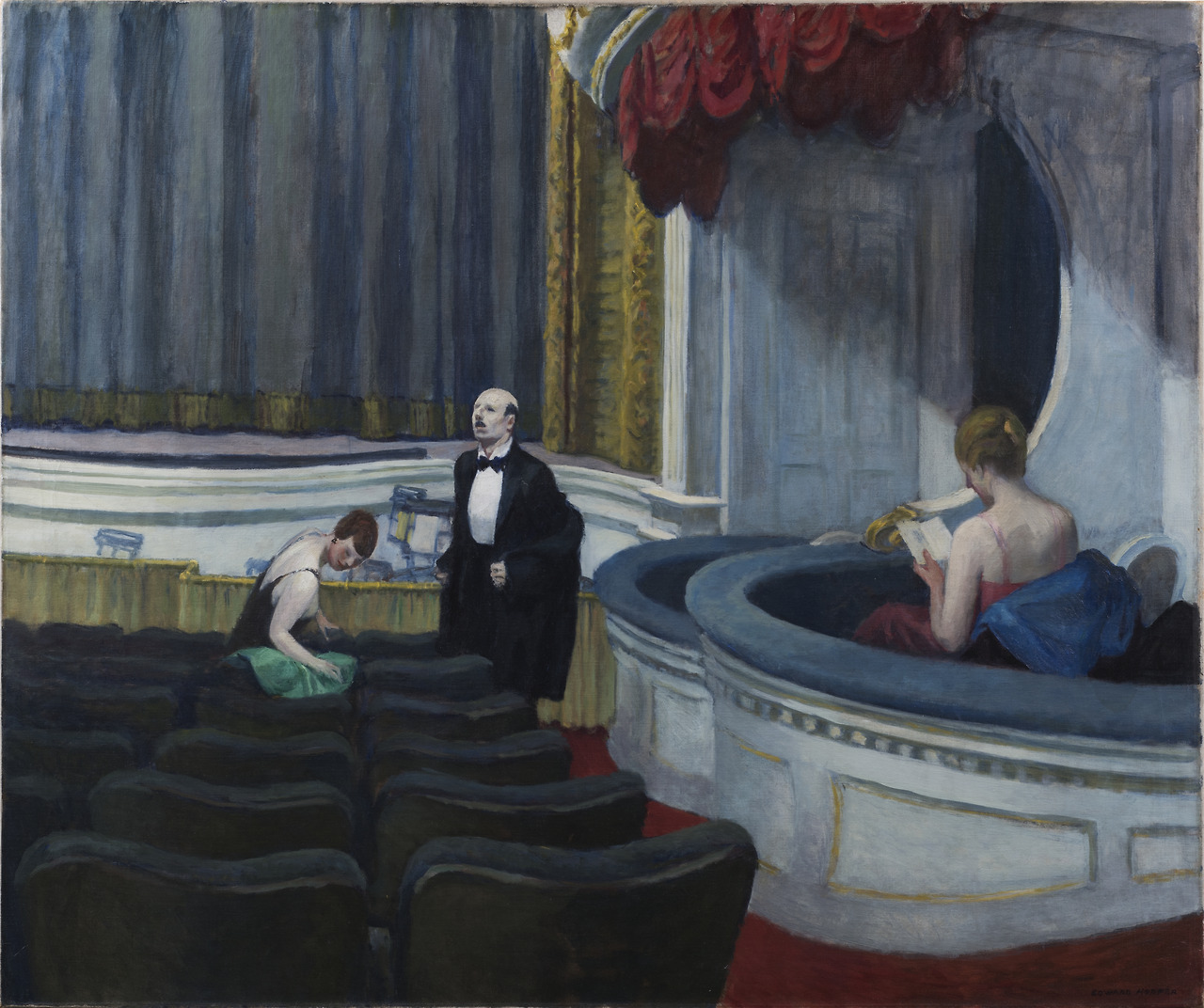 [포맷변환]17. 에드워드 호퍼, 통로의 두 사람, 1927.jpg