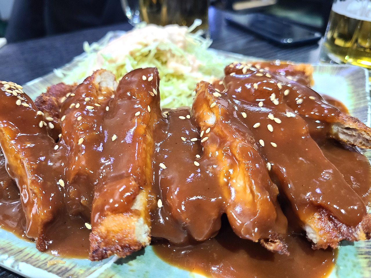 맛나분식 돈가스안주.jpg