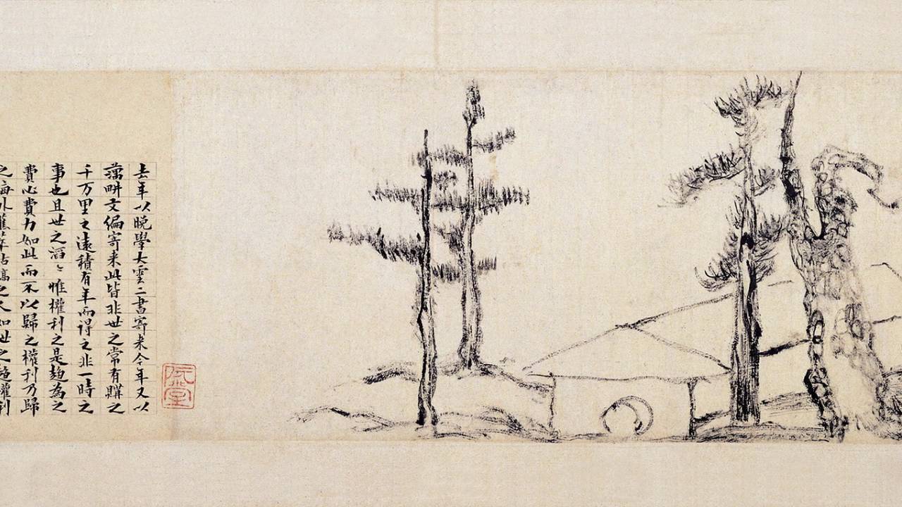 162p, 김정희, 세한도, 1844. 두면 화면 확대.jpg