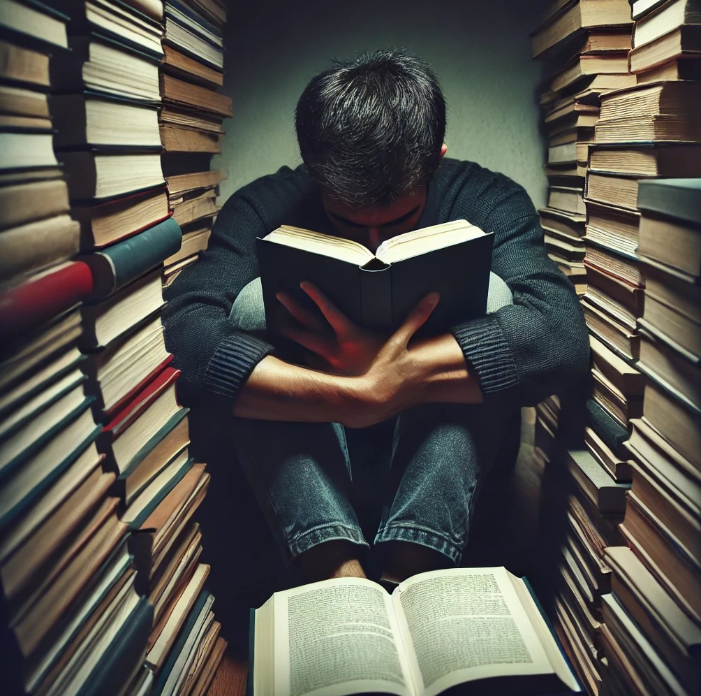 책에 집중 못하는 모습.jpg