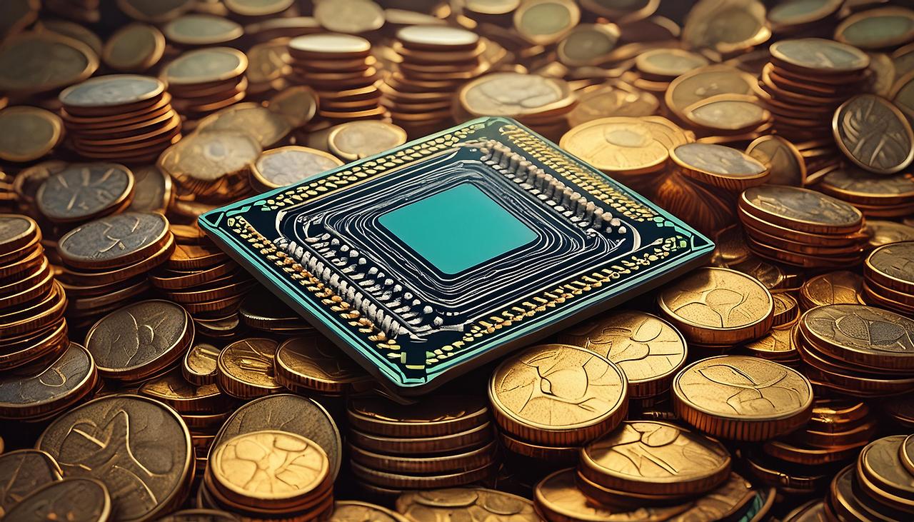 Firefly 동전 더미에 파묻혀 있는 반도체칩. 81641.jpg