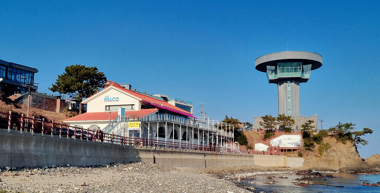주상절리 해안 산책로 (경주 양남)