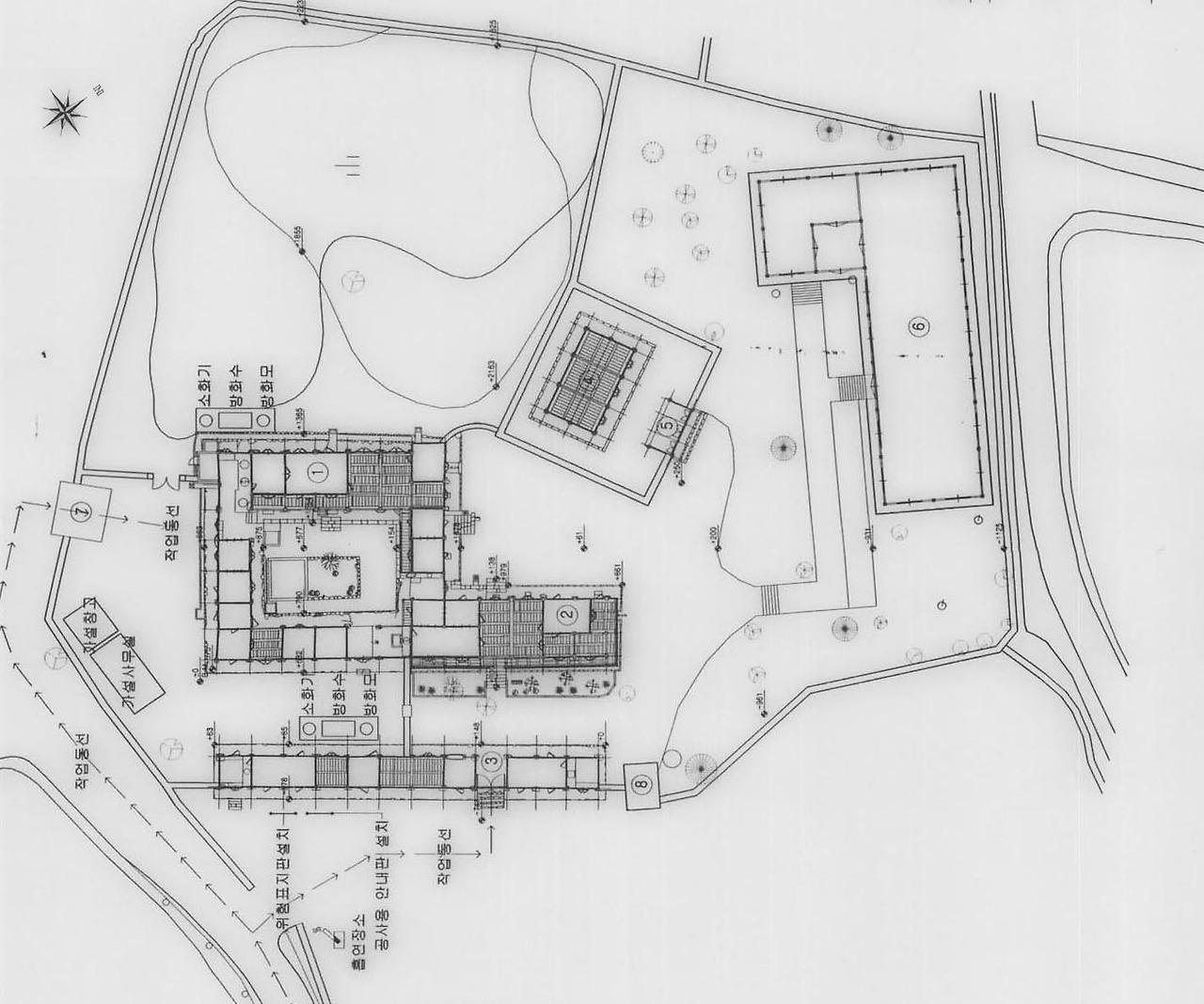도면_보물_제414호_안동_하회_충효당_보수공사_충효당_배치도 (1).jpg