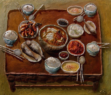 밥상,53x45,Mixed media.jpg