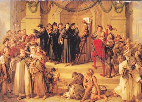 reformation day_The Posting of Luther’s 95 Theses by Julius Hübner, 1878.jpg