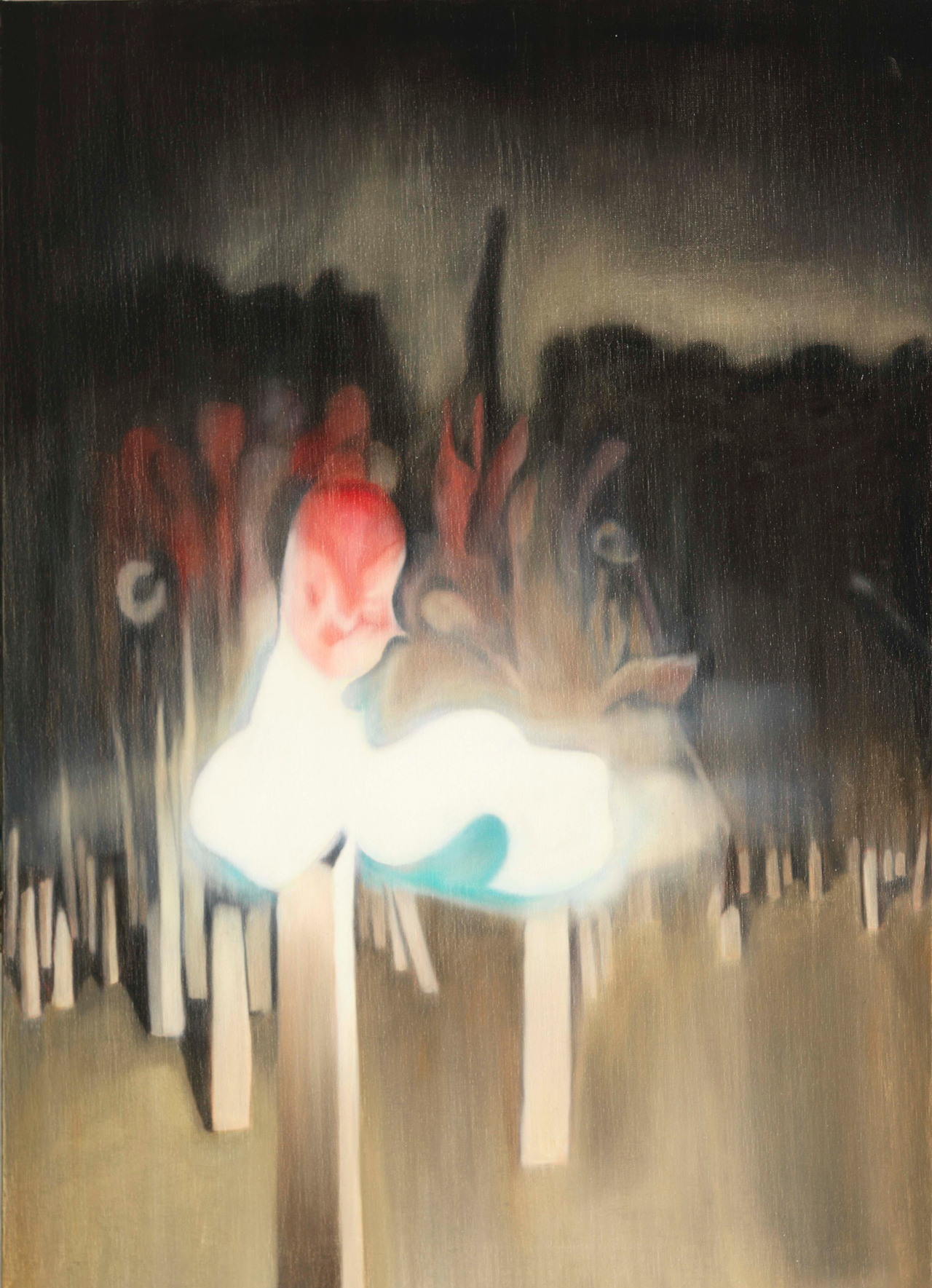 한영국,Blaze(타오르다)90.9x72.7cm Oil on canvas 2014.jpg