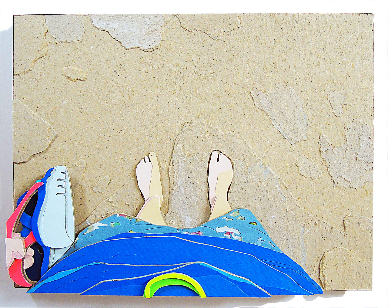 슬프다 할 뻔했다 I, 16.5cm x 22.0cm, 종이, 2014, 44만원.jpg