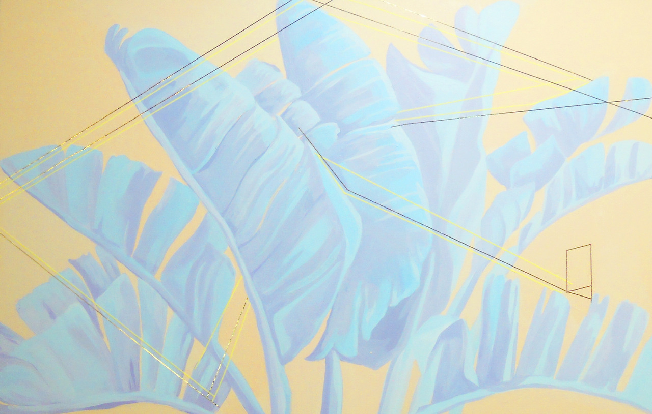 소중한 모든 것 65cm x 100cm 캔버스 위에 아크릴 라인테이프.jpg