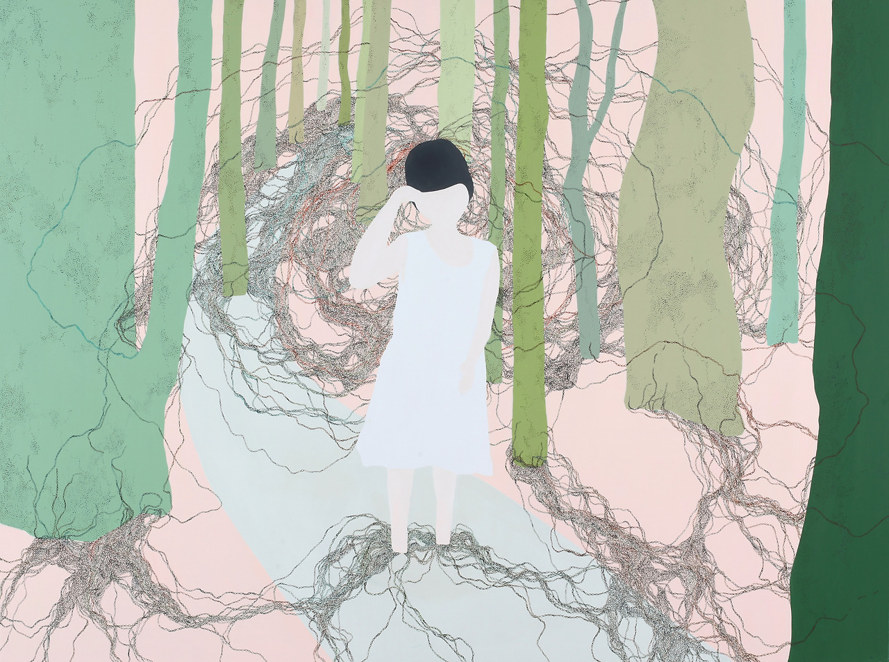 4 카운터쪽 벽 혼자놀기 시리즈G_acrylic on canvas_97x130.3cm_2011.jpg