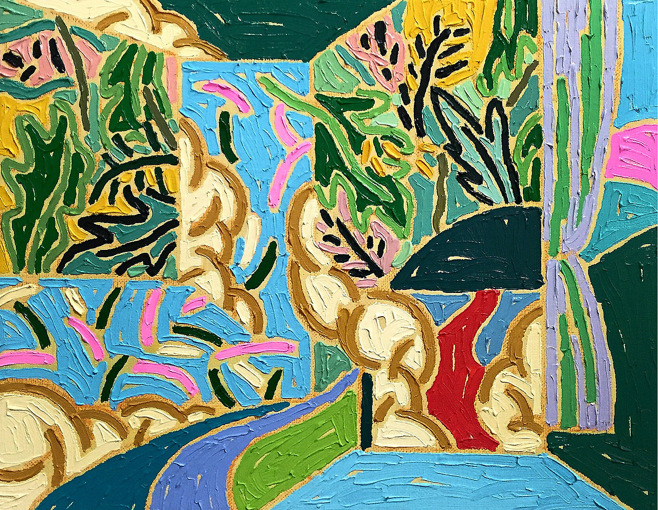 29) Collected landscape  34.8×27.3cm  oil on canvas  2016.jpg