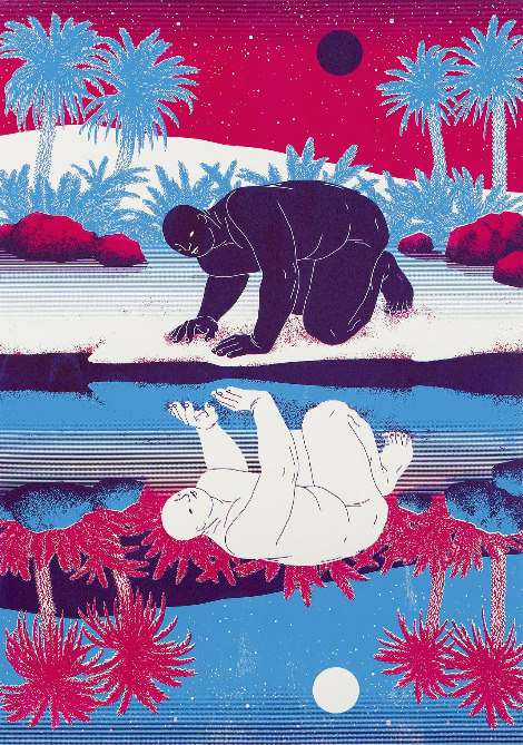 Facing me_70x49cm_silkscreen_2014_50만.jpg