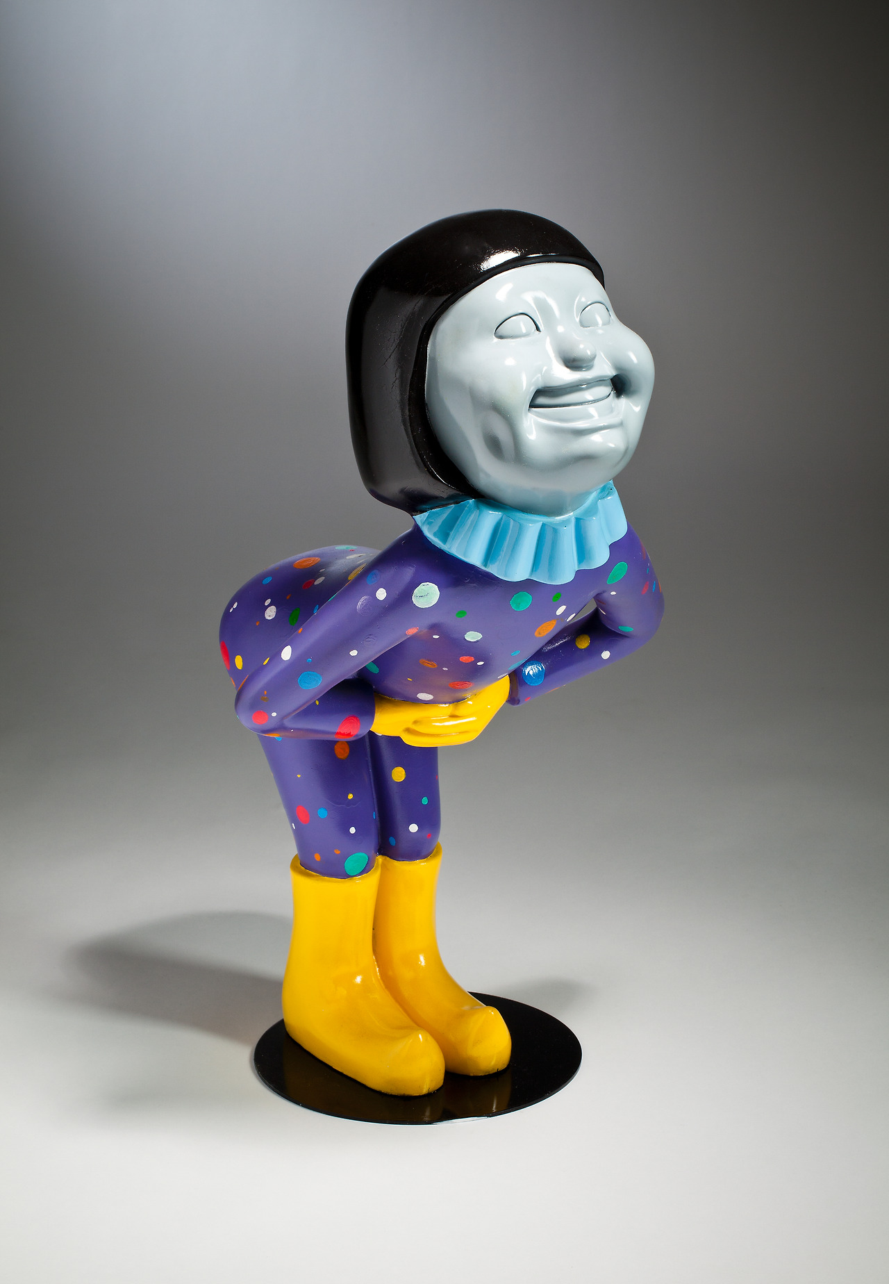 배꼽인사하세요., 45x60x40cm, 혼합재료, 2014.jpg