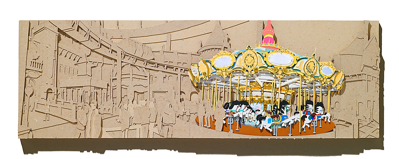 생각 날 때마다 울었다, 26.2cm × 80.0cm, 종이, 2015, 260만원.jpg