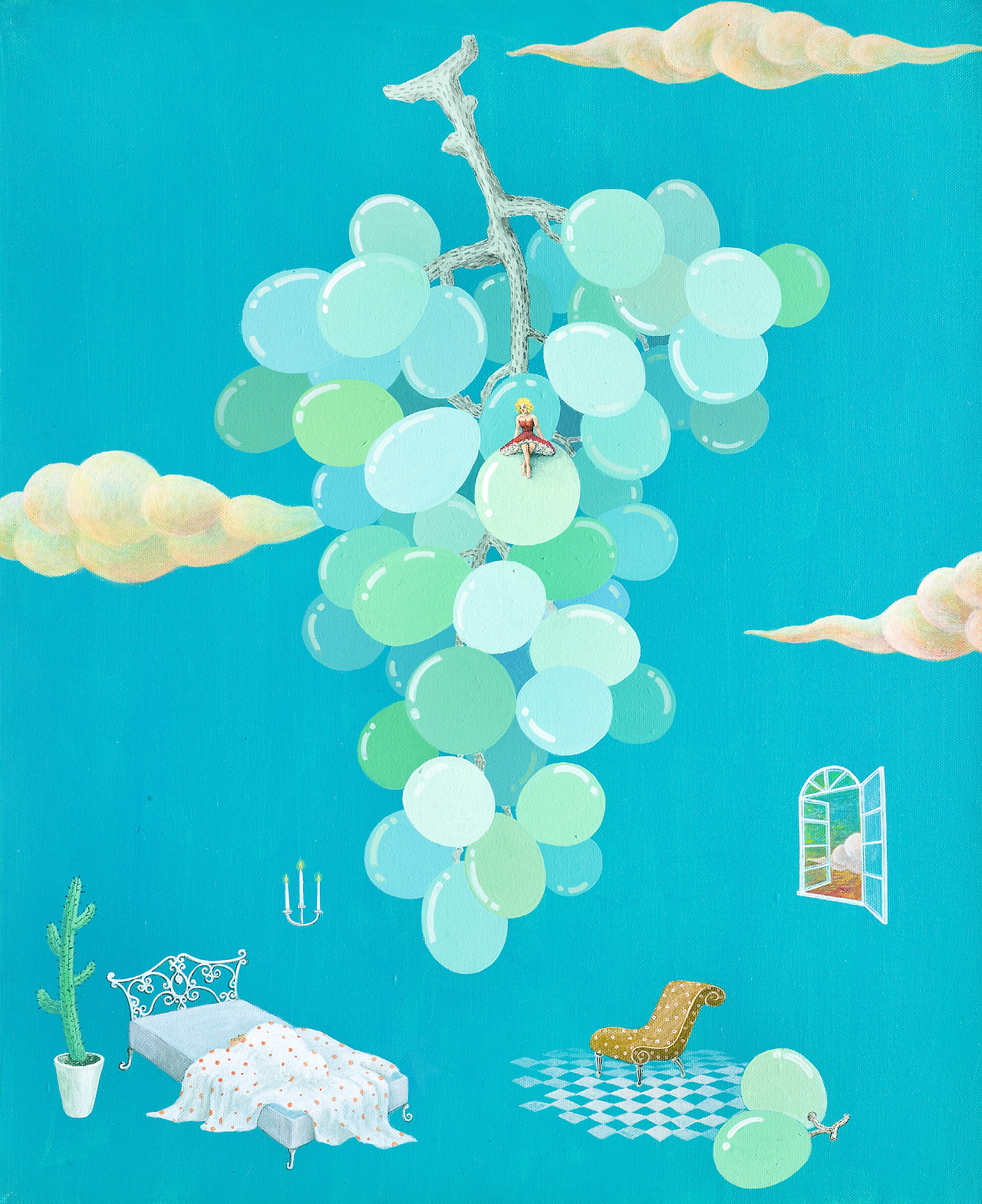 포맷변환_크기변환_숨어있는 그는 무슨 생각을 할까요 50x61 Acrylic on canvas 2008.jpg