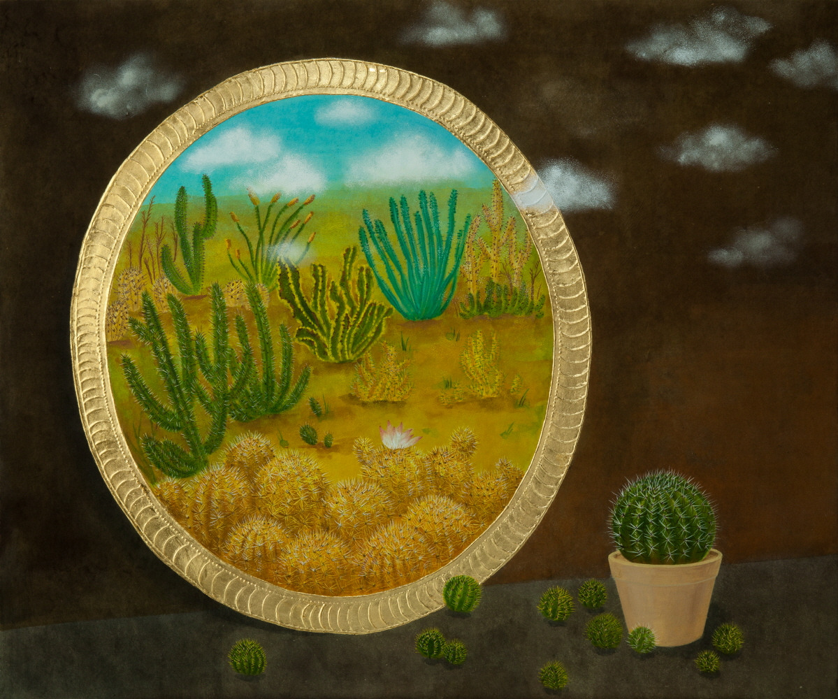 크기변환_장유정2.내가 살고 있는 곳 61x73cm 장지에채색 2014.jpg