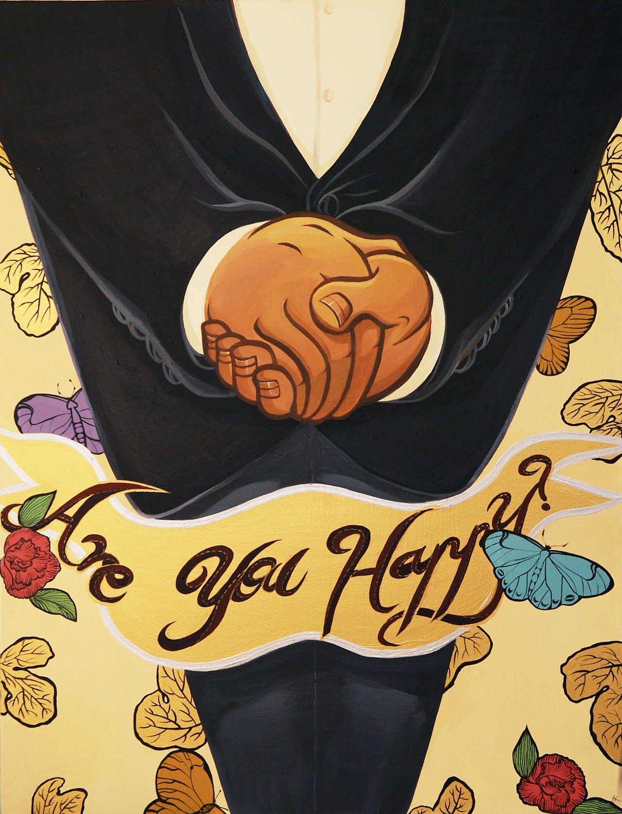 Are You Happy5,65X50cm, acrylic on canvas, 2014, 200만원.jpg