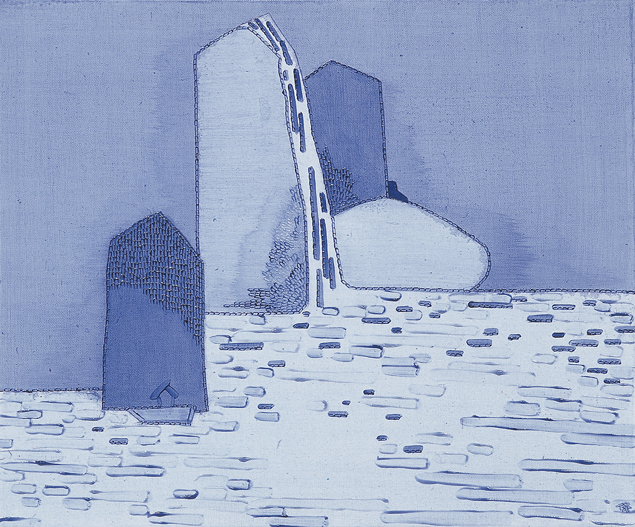 3 息(いき)_호흡, 53.0cm X 45.5cm, Acrylic on canvas, 2013,70.jpg