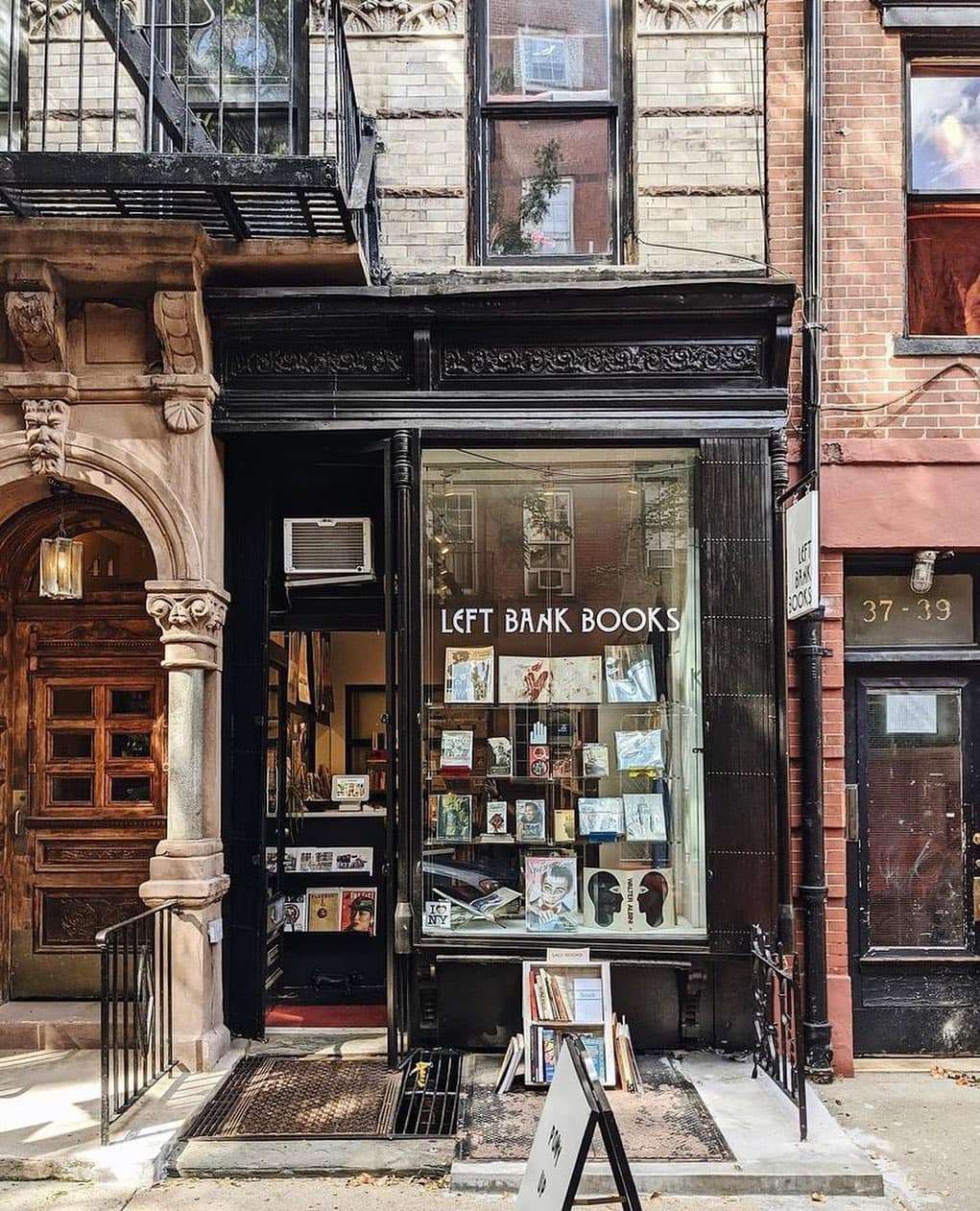 Left Bank Books, Perry Street, New York..jpg