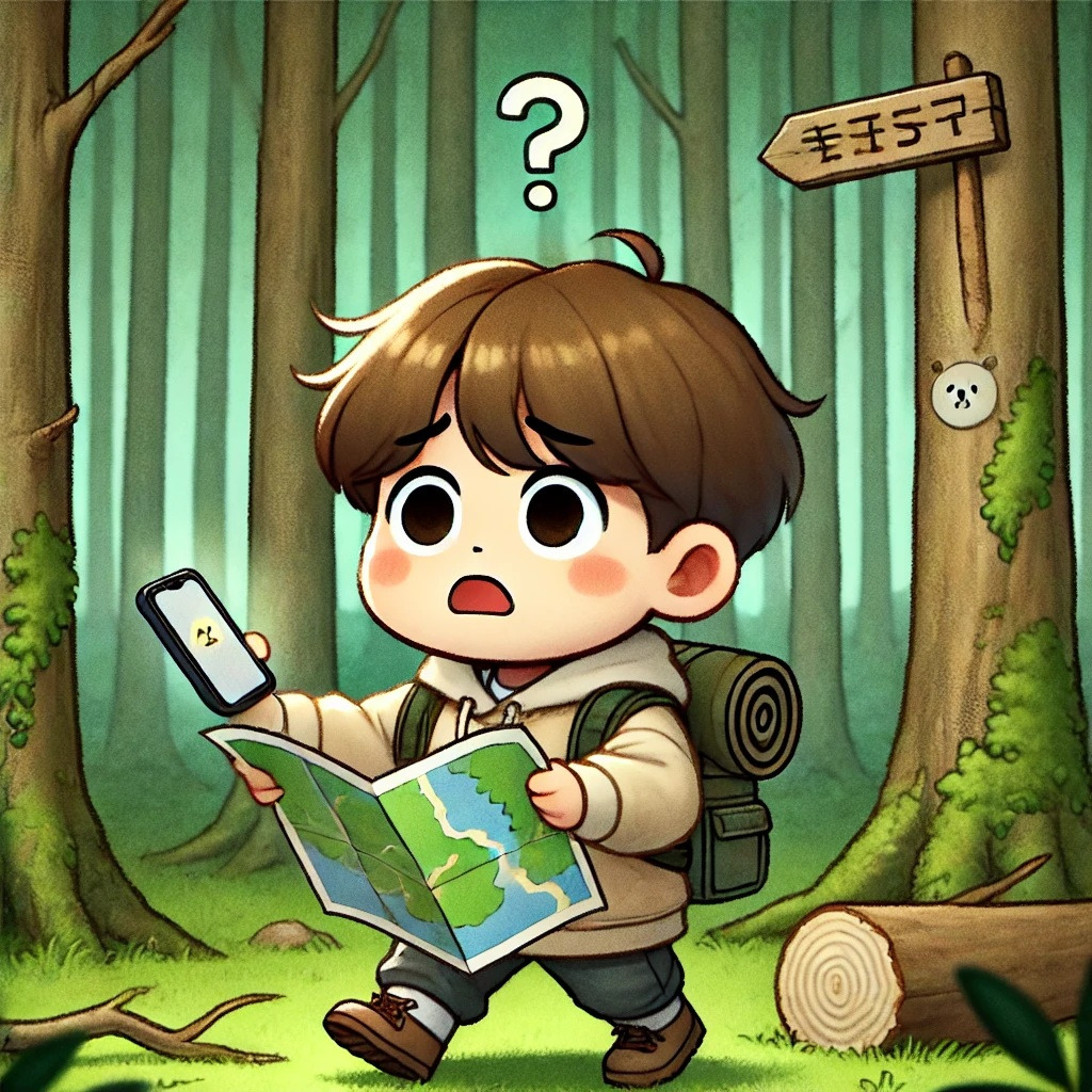 길 잃고 헤메는 초록발.jpg