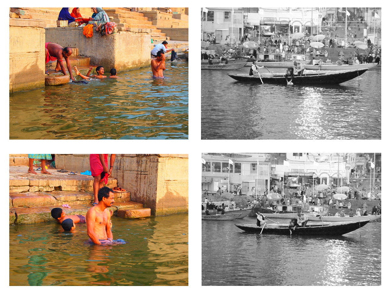 갠지스강-10년전 이도시는 지금과 다름없는데 10년 전 젊은 나는 지금과 많이 달라졌구나.jpg